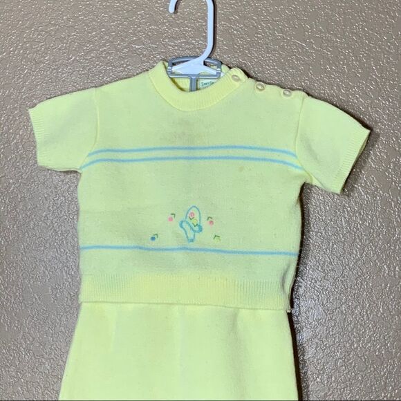 Vintage Soft Spun baby 2 piece sweater outfit‎ - Picture 4 of 12